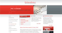 Desktop Screenshot of bleeker-incasso.nl